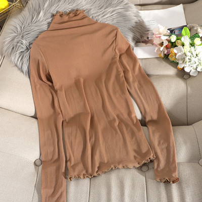 Női blúz pólógallérral több színben