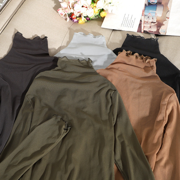 Női blúz pólógallérral több színben