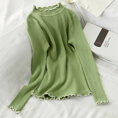 Pulover de iarnă de damă cu decolteu rotund - mai multe culori