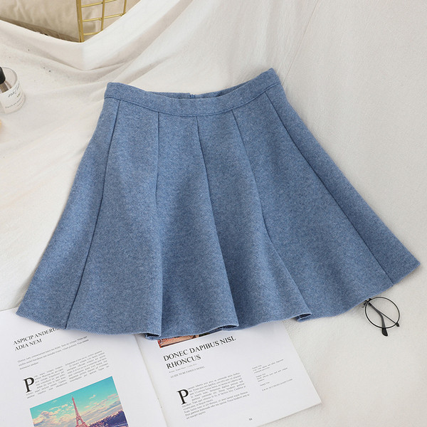 Fusta de dama croiala model in cinci culori cu talie inalta