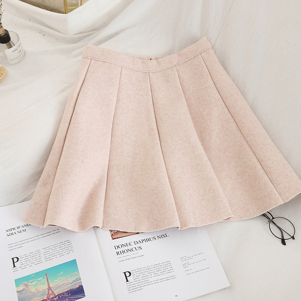 Fusta de dama croiala model in cinci culori cu talie inalta