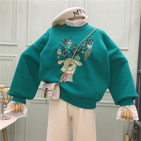 Bluza de dama moderna cu broderie si dantela in mai multe culori