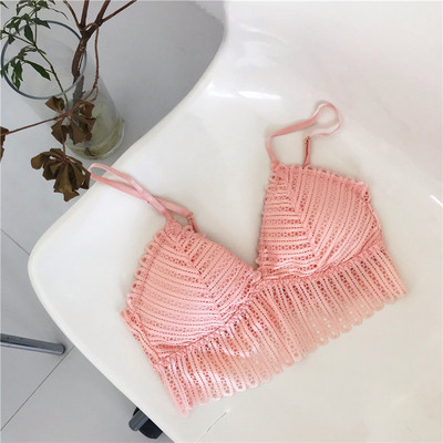 Női melltartó csipkével és párnákkal több színben