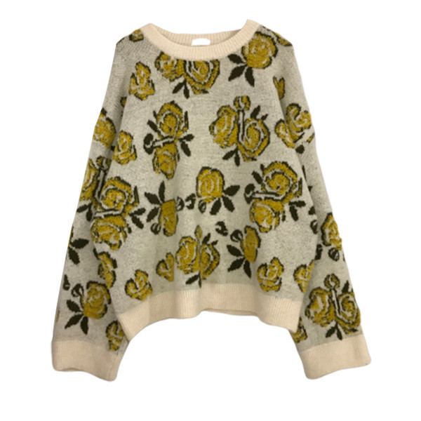 Pulover de dama casual cu model si maneci late in trei culori