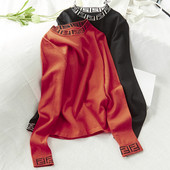 Bluza de toamna de dama cu decolteu rotund in mai multe culori