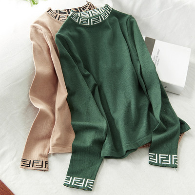 Bluza de toamna de dama cu decolteu rotund in mai multe culori