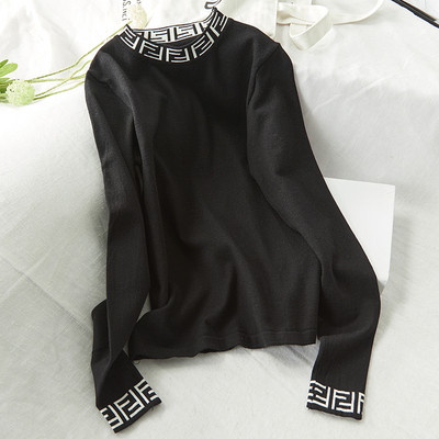 Bluza de toamna de dama cu decolteu rotund in mai multe culori