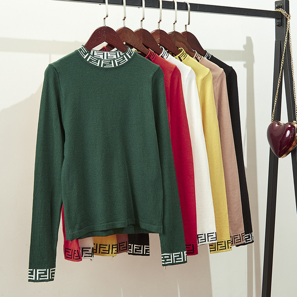 Bluza de toamna de dama cu decolteu rotund in mai multe culori