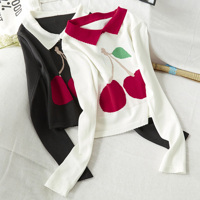 Női blúz rátéttel és klasszikus gallérral zöld, fekete és fehér színben