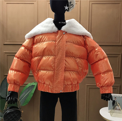 Női kabát új modell medve kapucnival fehér, zöld és narancs színben