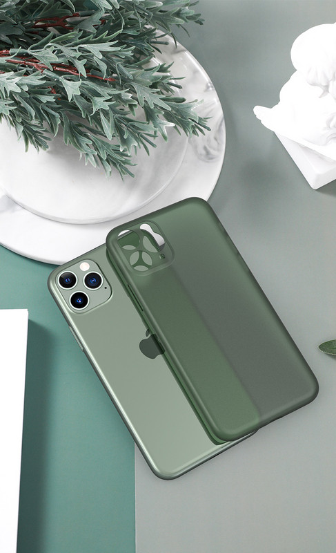 Θήκη σιλικόνης για Iphone 11 Pro σε πράσινο, μαύρο και άσπρο