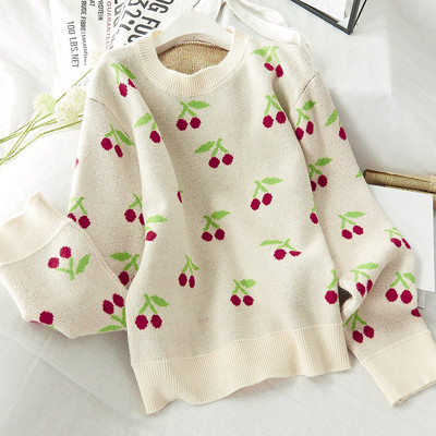 Női téli pulóverek színes rátéttel, rózsaszín és bézs színben