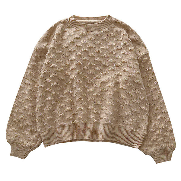 Pulover de dama in patru culori cu decolteu oval model larg