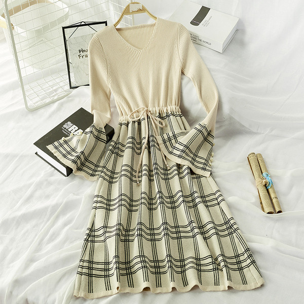 Rochie de dama de iarna croiala moderna model in mai multe culori