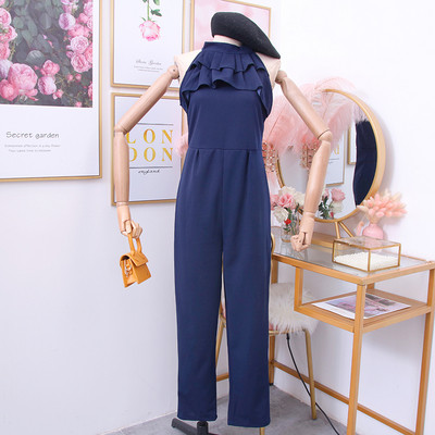 Modern női overál csupasz váll - több színben