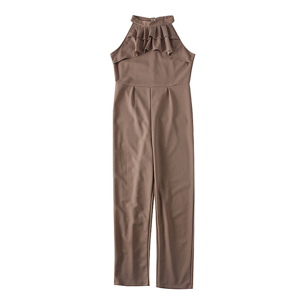 Modern női overál csupasz váll - több színben