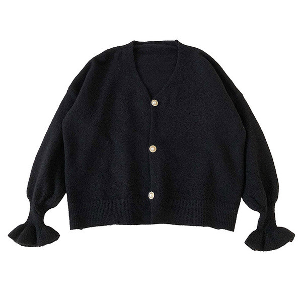 Cardigan casual dama in cinci culori cu decolteu in V