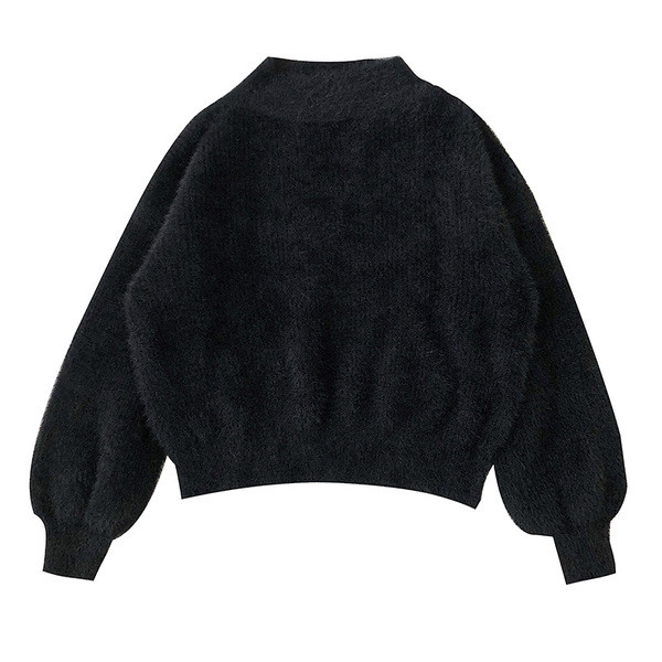 Puha női pulóver három színben, széles ujjakkal