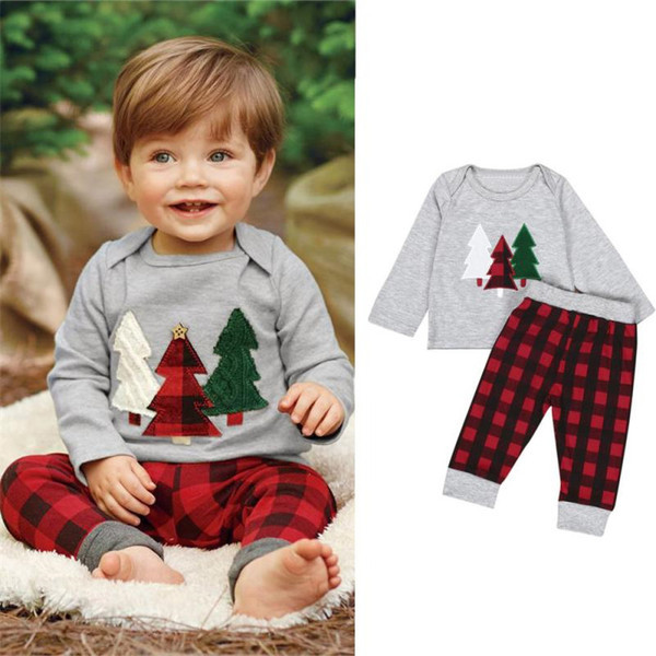 Set copii model nou potrivit pentru Craciun in doua parti pentru baieti