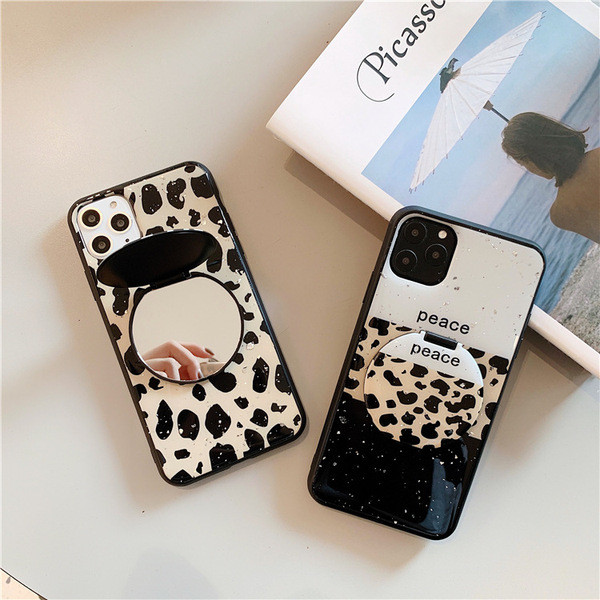 ΝΕΑ θήκη για Iphone 11 Pro Max με μοτίβο καθρέφτη και λεοπάρ - δύο μοντέλα