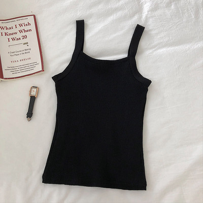 Női lezser felső négy színben, négyzet alakú nyakkivágással