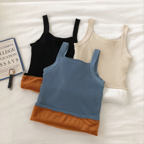 Női lezser felső négy színben, négyzet alakú nyakkivágással