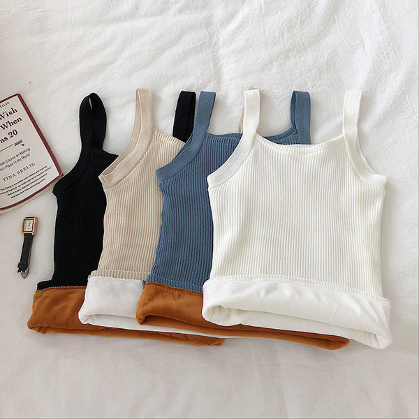 Női lezser felső négy színben, négyzet alakú nyakkivágással