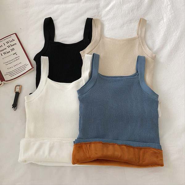 Női lezser felső négy színben, négyzet alakú nyakkivágással