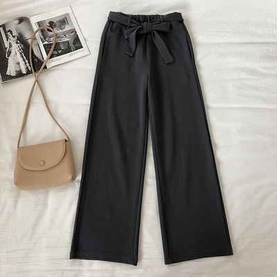 Női nadrág négy színben, magas derékkal és övvel