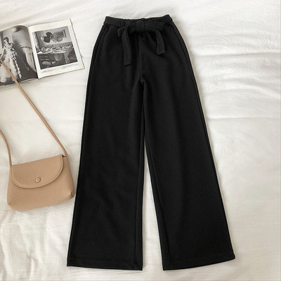 Női nadrág négy színben, magas derékkal és övvel