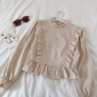 Bluză de damă elegantă în patru culori cu mâneci lotus