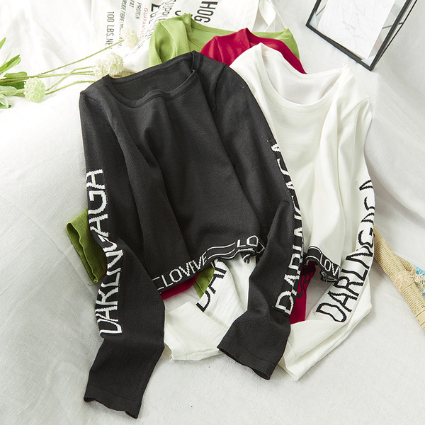 Női alkalmi blúz több színben feliratos