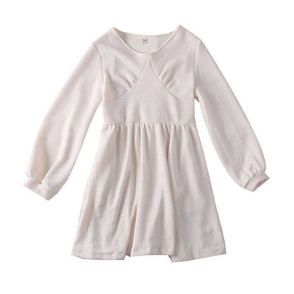 Rochie casual de dama cu decolteu spitz in alb si negru - model croi