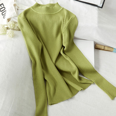 Bluza de iarna de dama model montata in mai multe culori cu guler jos