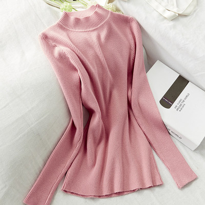 Bluza de iarna de dama model montata in mai multe culori cu guler jos