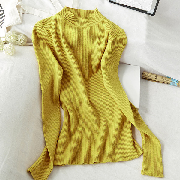 Bluza de iarna de dama model montata in mai multe culori cu guler jos