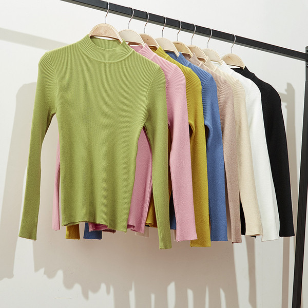 Bluza de iarna de dama model montata in mai multe culori cu guler jos