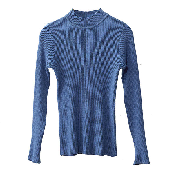 Bluza de iarna de dama model montata in mai multe culori cu guler jos