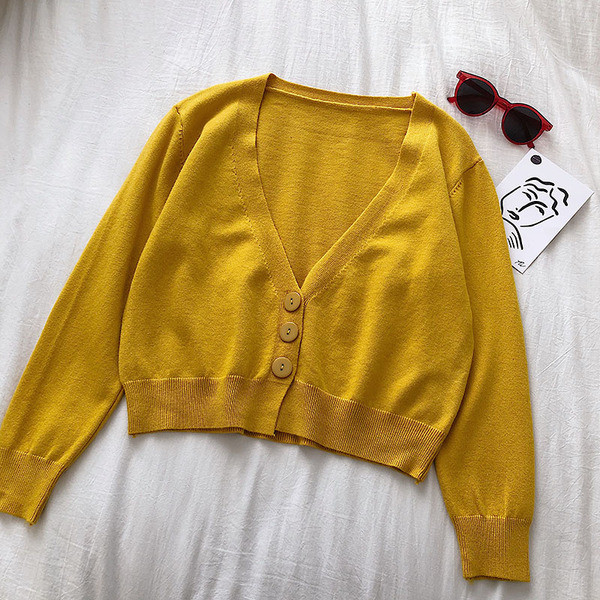 Vesta casual dama cu decolteu in V in sase culori