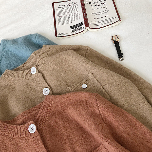 Vesta de dama in trei culori cu buzunare si nasturi