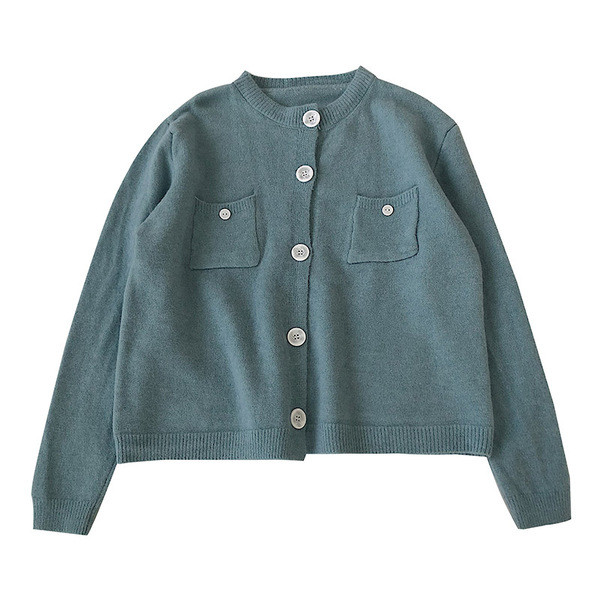 Vesta de dama in trei culori cu buzunare si nasturi