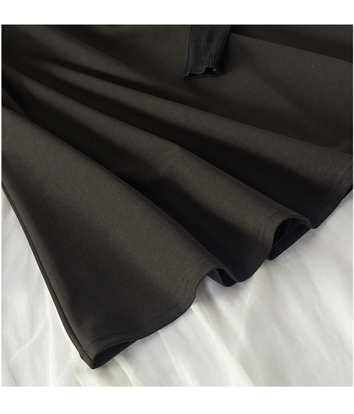 Rochie de dama cu guler jos model lat cu maneci lungi - mai multe culori