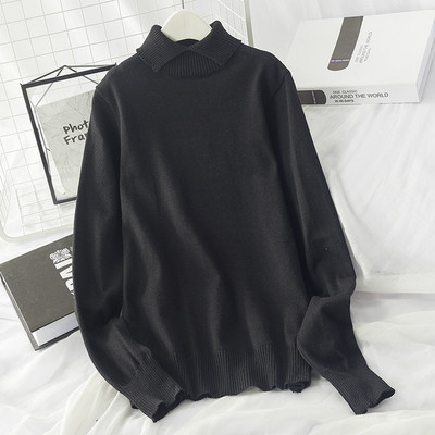 Bluză casual de damă de tricotat subțire potrivită pentru iarnă