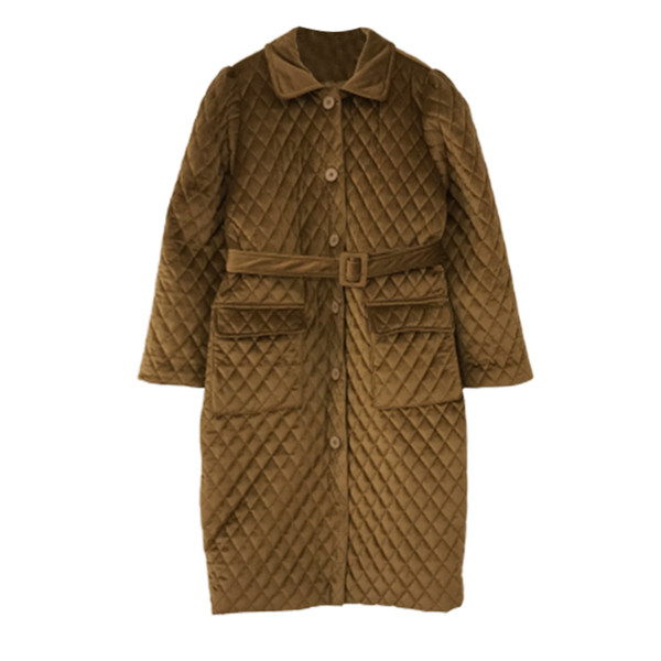 Palton de dama modern cu guler clasic, nasturi, curea si buzunare in negru, rosu si maro