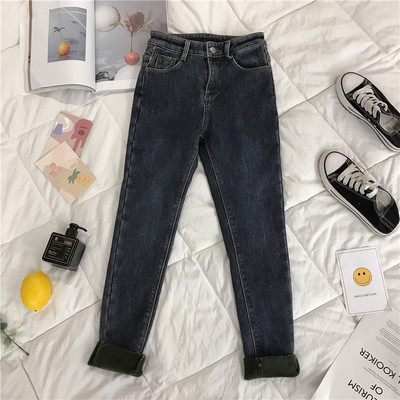 Model nou de blugi de dama potriviti pentru toamna si iarna Model Slim in albastru, gri si negru