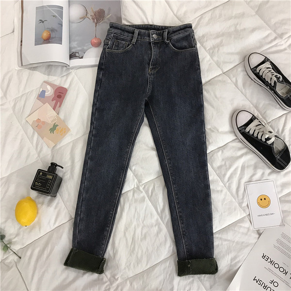 Model nou de blugi de dama potriviti pentru toamna si iarna Model Slim in albastru, gri si negru