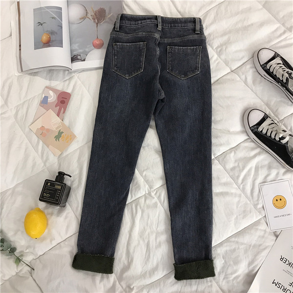 Model nou de blugi de dama potriviti pentru toamna si iarna Model Slim in albastru, gri si negru