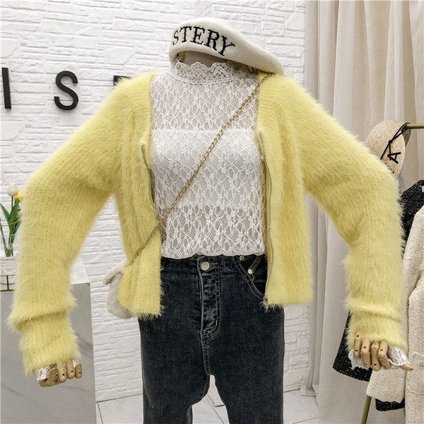 Vesta moderna de dama cu fermoar - potrivita pentru iarna in mai multe culori