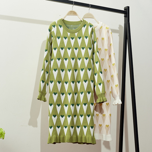 Rochie de iarna dama model lung cu decolteu rotund in doua culori