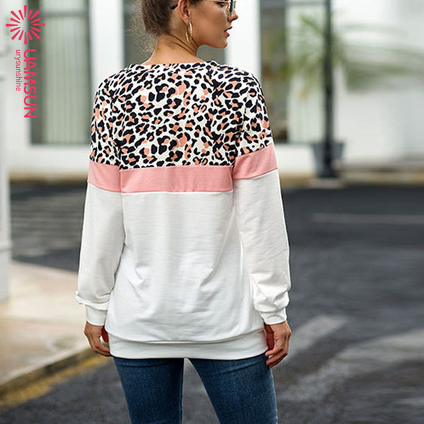 Bluză de damă modernă cu mâneci lungi și camuflaj în gri și alb